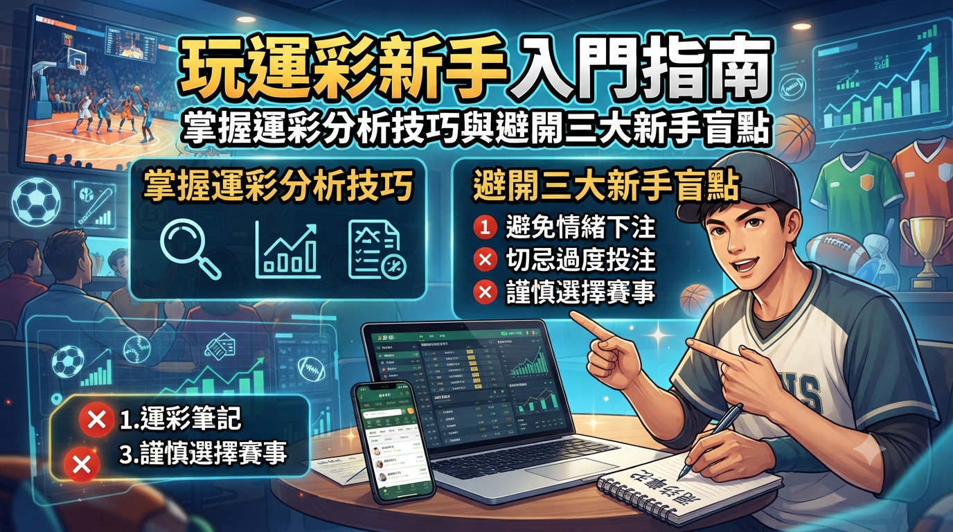 玩運彩新手入門指南:掌握運彩分析技巧與避開三大新手盲點